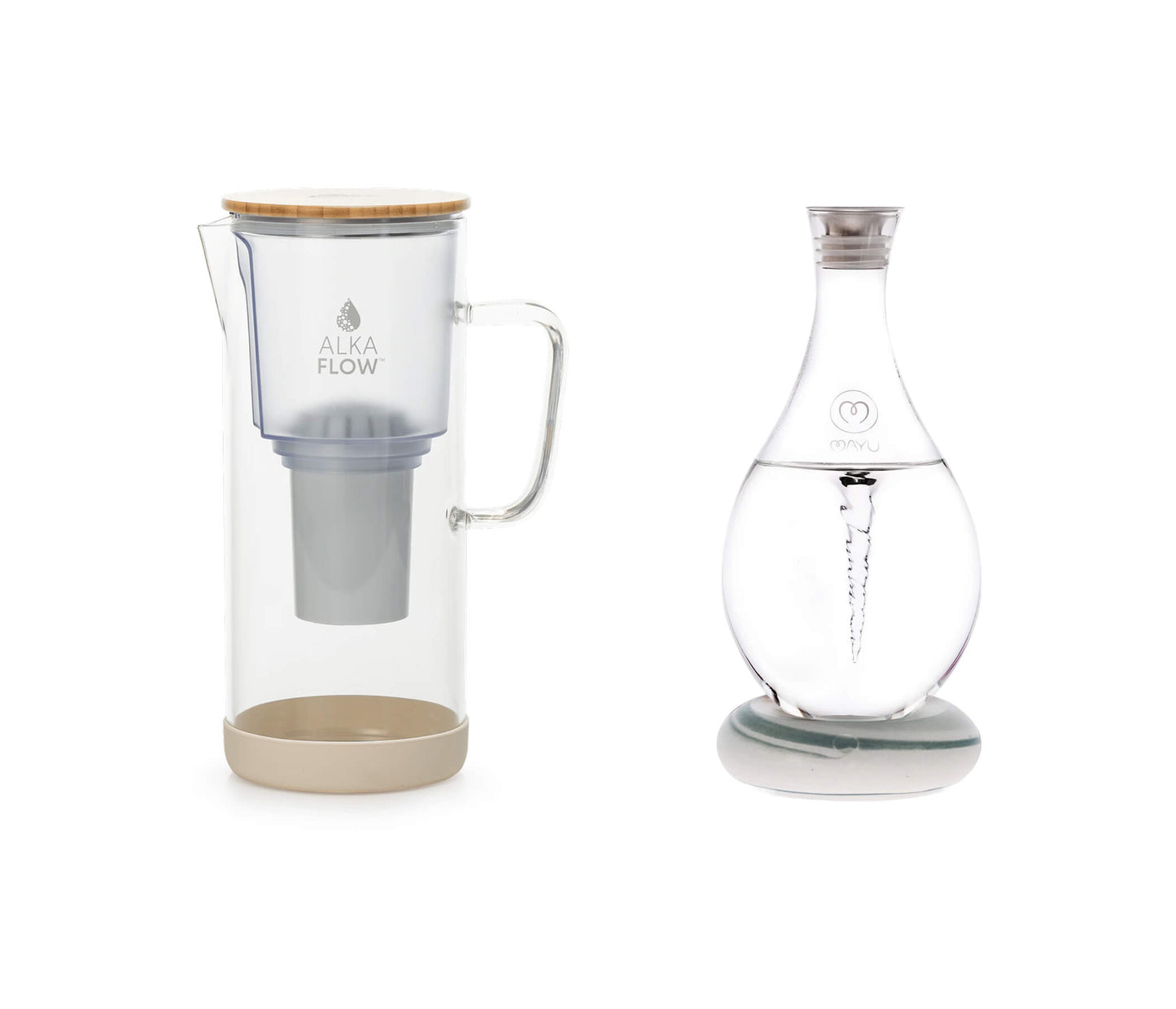 AlkaFlow Pitcher + Mayu Swirl