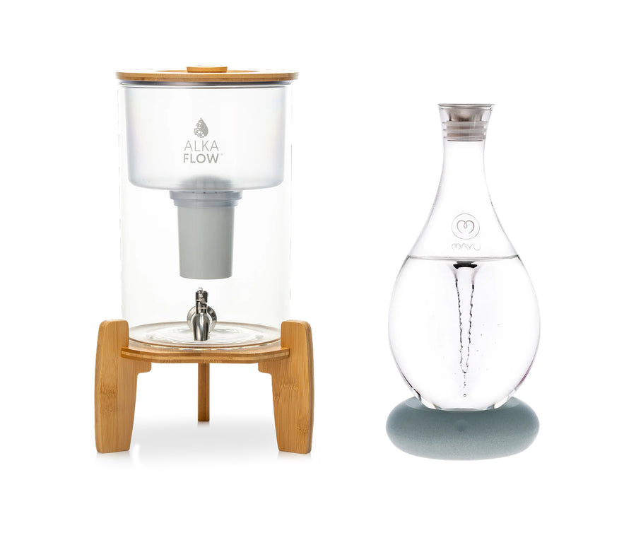 AlkaFlow Dispenser + Mayu Swirl