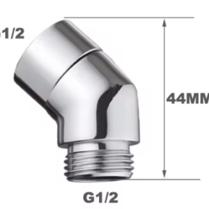 Adaptateur en angle pour filtre de douche
