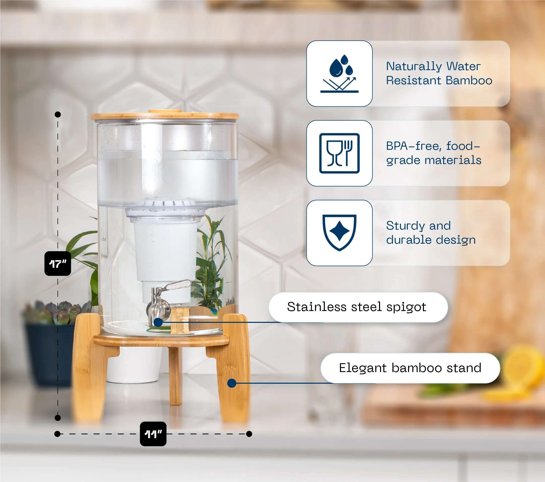 AlkaFlow™ 9L Dispenser